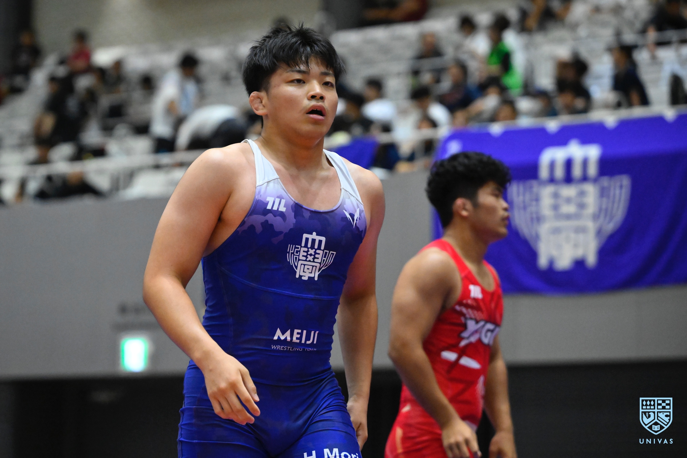 レスリング]FR86_21_R2_25市吉 輝星 山梨学院大学-27森 洋勝 明治大学